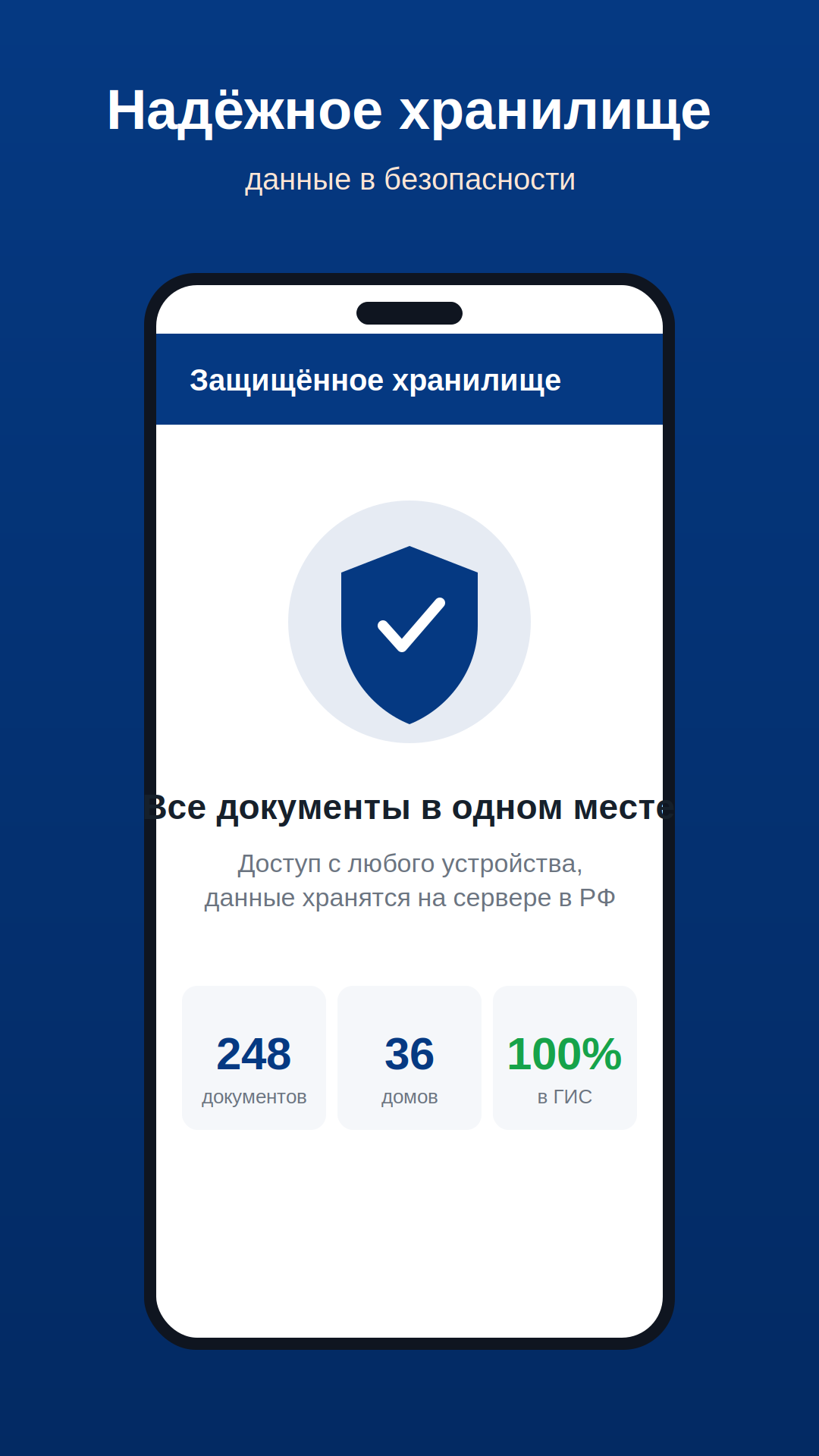 Защищённое хранилище документов